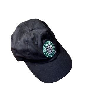 Starbucks Coffee Black Baseball Cap One Size Fits All
